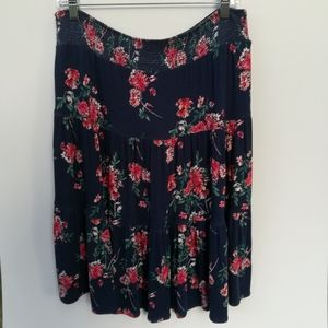 St John's Bay floral Skirt